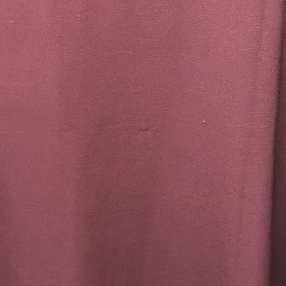 Michael Michael Kors sequined v-neck sleeveless burgundy top Size Large - Picture 4 of 7